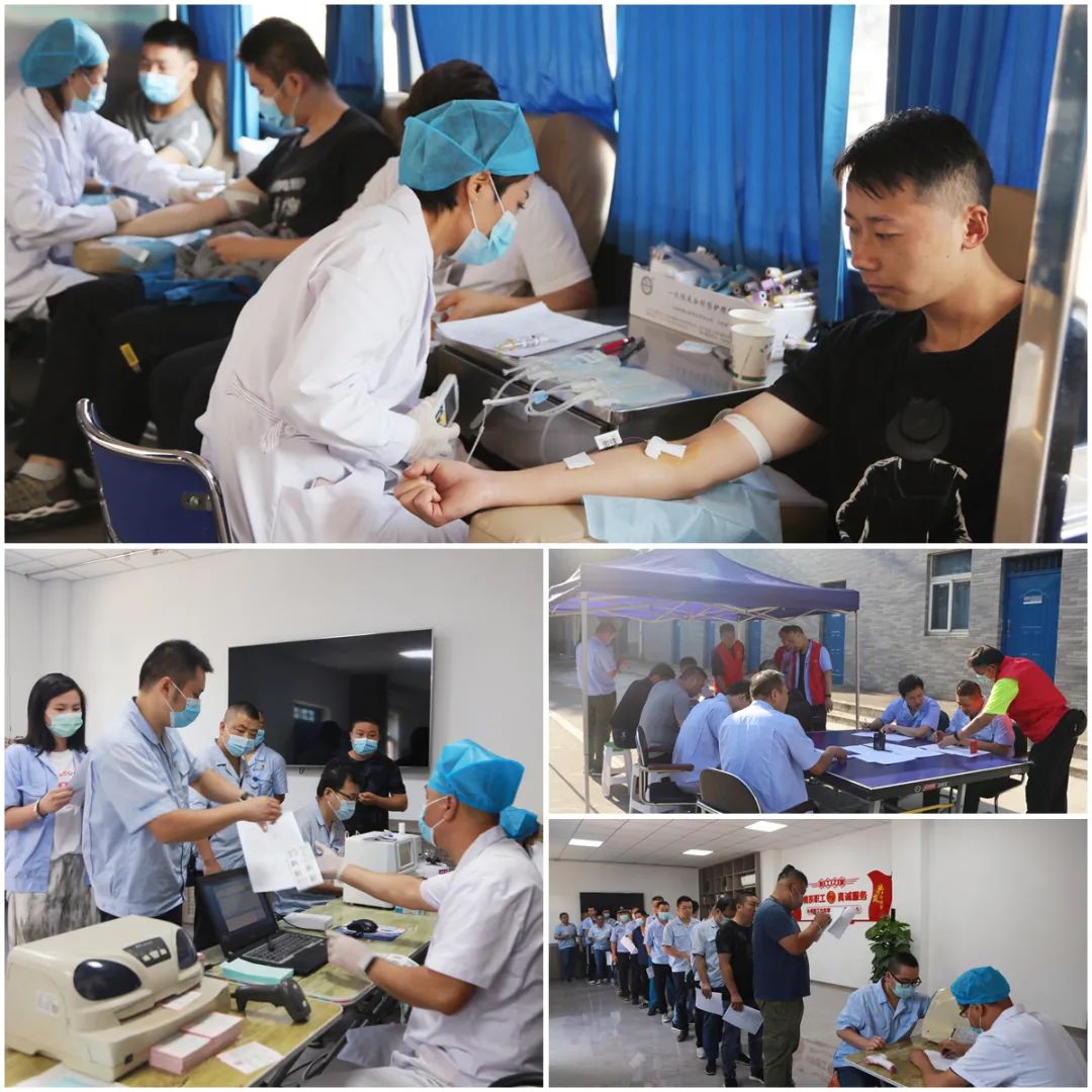 【群团工作】伟德国际victor·1946源自本部组织开展无偿献血活动