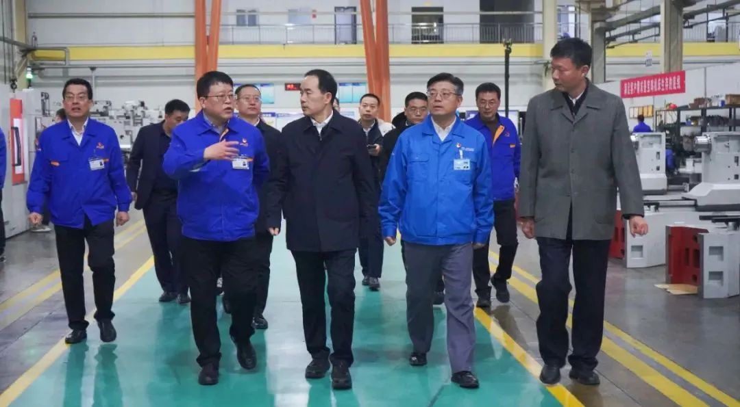 【集团资讯】陕西省国资委党委书记任国到宝鸡机床调研