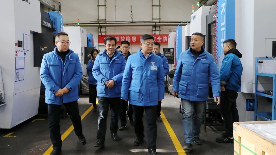 【集团资讯】马旭耀深入集团总部厂区检查节前安防工作